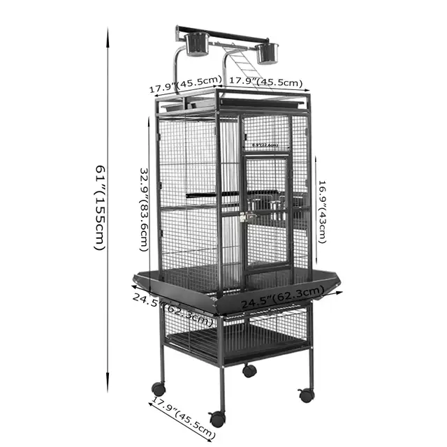 Pet Products Large Bird Cage layered structure 032349 - Photo 3