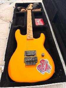 Late 80’s Charvel custom shop W/ GORGEOUS bird’s eye maple