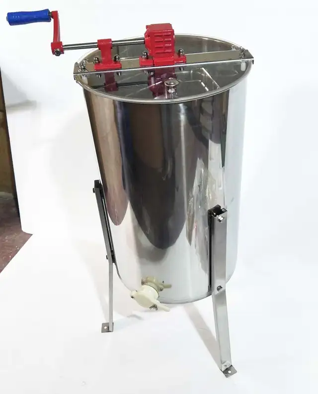Manual Frame Honey Extractor Beekeeping Equipment Tool 170476