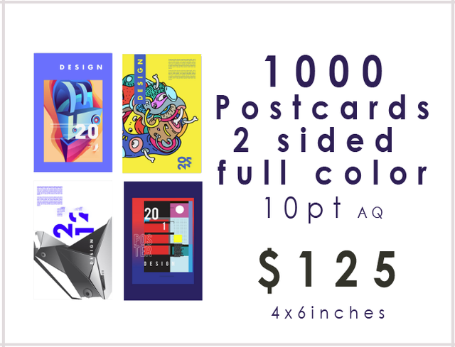 CUSTOM POSTCARDS PRINTED