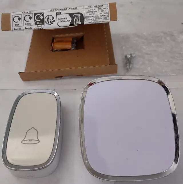 Wireless doorbell.