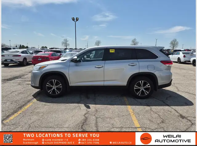 2019 Toyota Highlander LE/No Accident/8 Seats!! - Photo 2