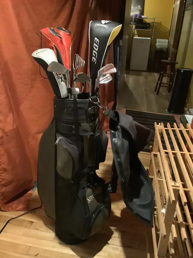 Équipement golf pour gaucher