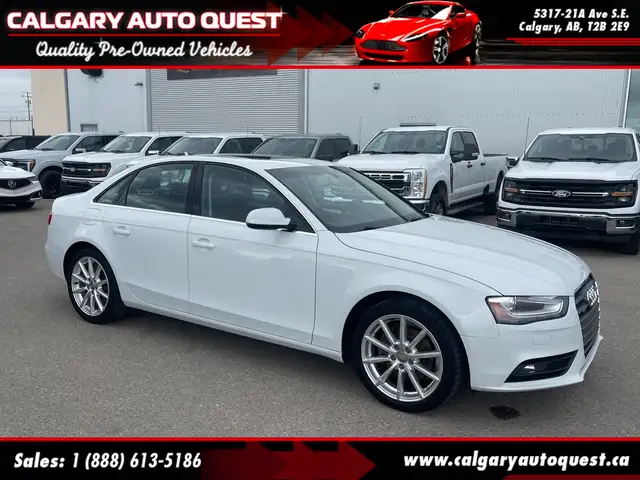 2014 Audi A4 Progressiv Quattro AWD/NAVIGATION/LEATHER/SUNROOF