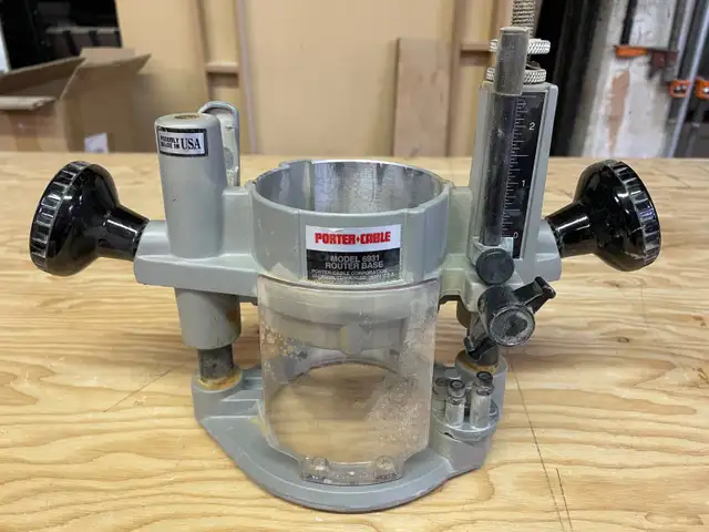 Porter Cable Model # 6931 PLUNGE ROUTER BASE