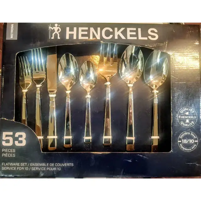 Henckels Metrona 53-piece flatware set