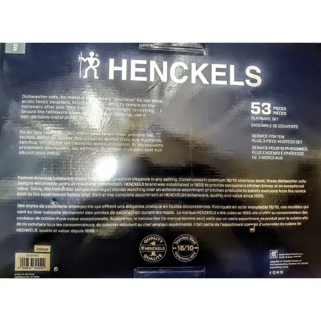 Henckels Metrona 53-piece flatware set - Photo 2