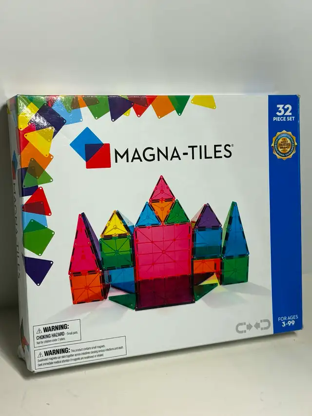 Magna-Tiles Classic 32 Piece Set