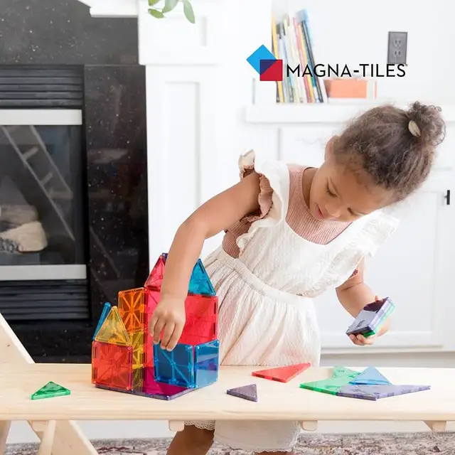 Magna-Tiles Classic 32 Piece Set - Photo 3