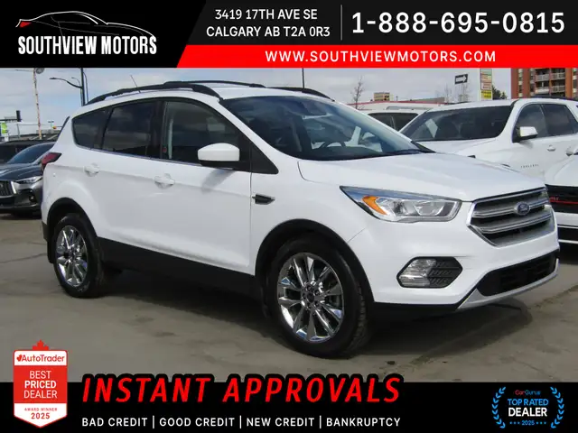2019 Ford Escape SEL FWD Carplay / Adaptive Cruise / Leather / B