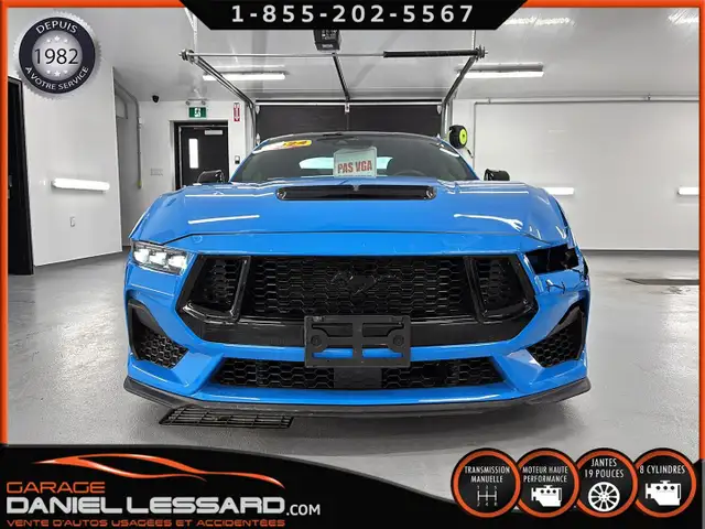 Ford Mustang GT FASTBACK PREMIUM, PERF. PACK, NITE PONY 2024 - Photo 2