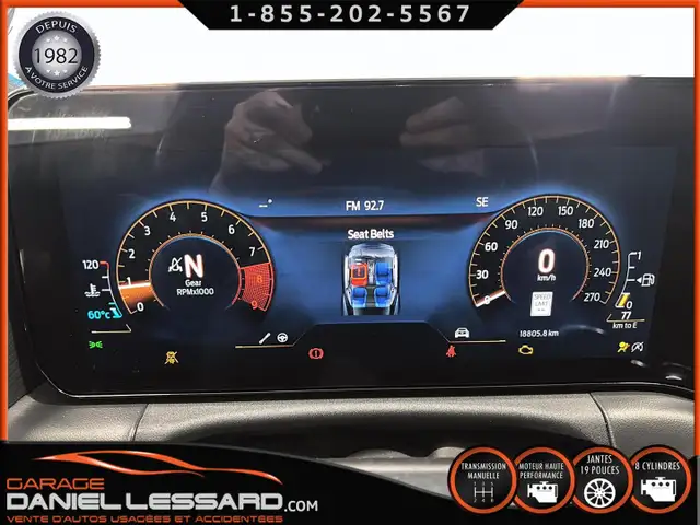 Ford Mustang GT FASTBACK PREMIUM, PERF. PACK, NITE PONY 2024 - Photo 28