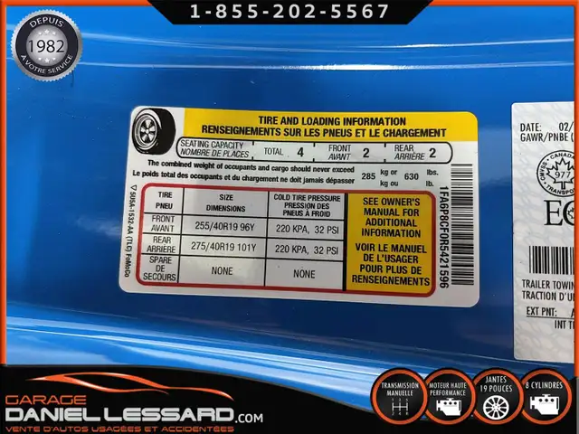 Ford Mustang GT FASTBACK PREMIUM, PERF. PACK, NITE PONY 2024 - Photo 38