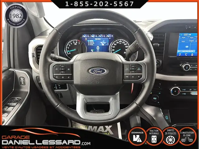 Ford F-150 XLT CREWCAB BOITE 6.5P, MAGS 20P, GPS, DEM DISTANC 20 - Photo 20