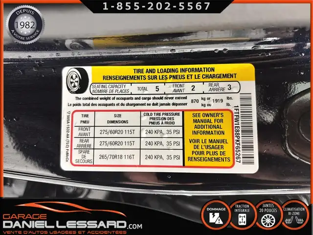 Ford F-150 XLT CREWCAB BOITE 6.5P, MAGS 20P, GPS, DEM DISTANC 20 - Photo 38
