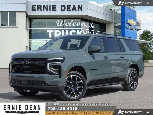 2026 Chevrolet Suburban RST SUNROOF // 2ND ROW BUCKETS // COM...