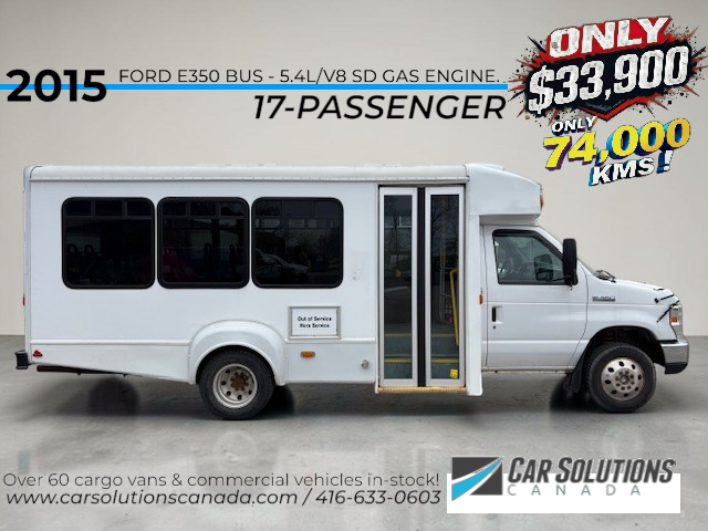 2015 FORD E-350 SD 17-PASSENGER BUS E-350 SD - Photo 2