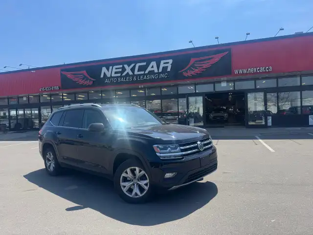 2018 Volkswagen Atlas COMFORTLINE 7 PASS LEATHER CARPLAY B/SPOT