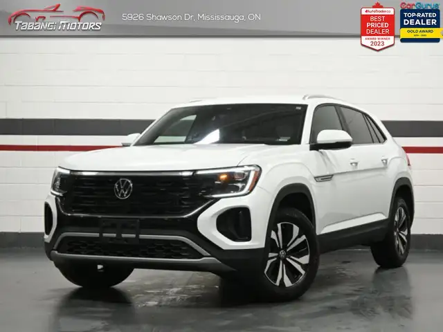 2025 Volkswagen Atlas Cross Sport Comfortline No Accident Leathe