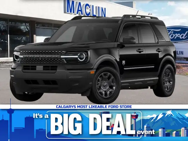 2026 Ford Bronco Sport BIG BEND | BLACK APPEARANCE PACKAGE | BLI