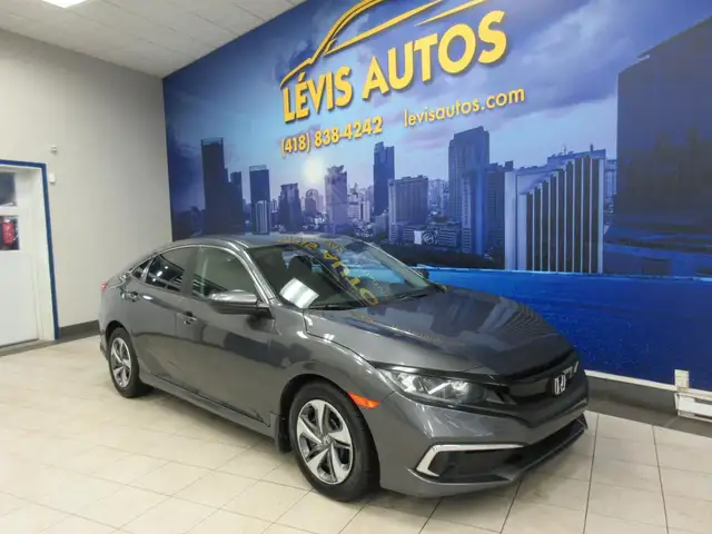 HONDA CIVIC 2019 LX AUTOMATIQUE SIEGES CHAUFFANT CAMERA RECUL SE - Photo 3