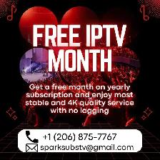 2 months free - Best 4K I.P.T.V