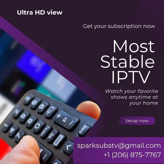 Highest quality I.P.T.V - Zero buffering