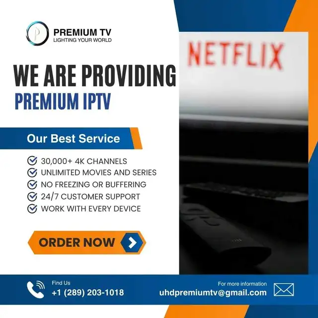 Unlimited I.P.T.V - 4K quality channels