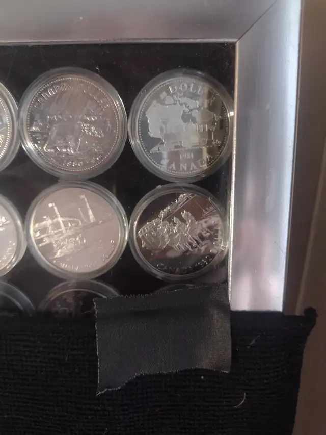 27 Canadian silver dollars all UNC. 1971 to 1997 beautiful coins - Photo 3