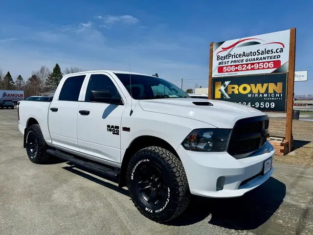 2021 Ram 1500 Classic CREW CAB! CLEAN CARFAX! 4X4! BRAND NEW BFG