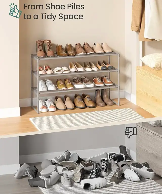 3-Tier Shoe Rack Organizer - Photo 8