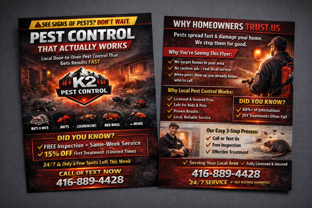 FOR ALL PESTS K2 PEST CONTROL SERVICES "1 YEAR WARRANTY" - Photo 2