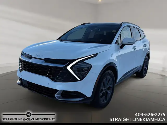 2023 Kia Sportage Hybrid SX locally owned and serviced, clean ca