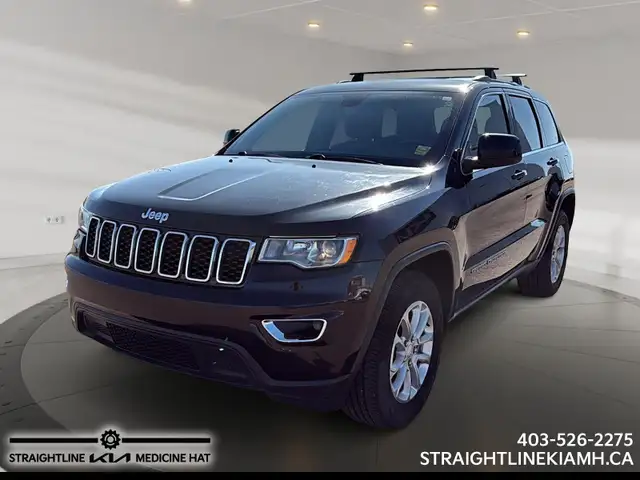 2021 Jeep Grand Cherokee Laredo spacious interior, confident sty