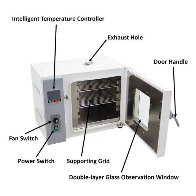 101-0AB Lab Digital Forced Air Convection Drying Oven 160110 - Photo 4