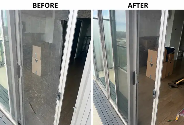 Patio Sliding Door Mesh Replacement $100