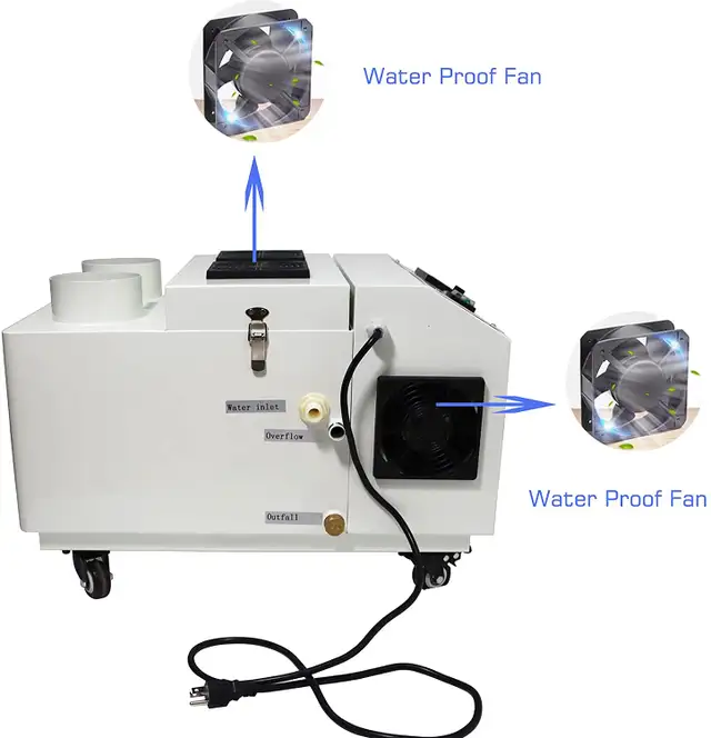Ultrasonic Industrial Humidifier 9KG/h Mist Fog Cool Maker190108 - Photo 4