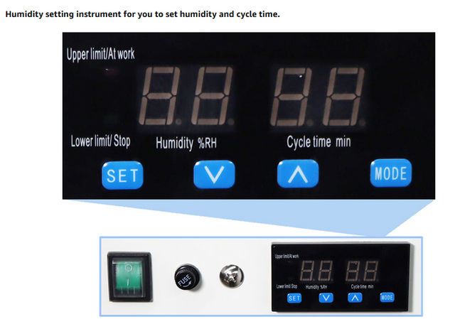 Ultrasonic Industrial Humidifier 9KG/h Mist Fog Cool Maker190108 - Photo 7