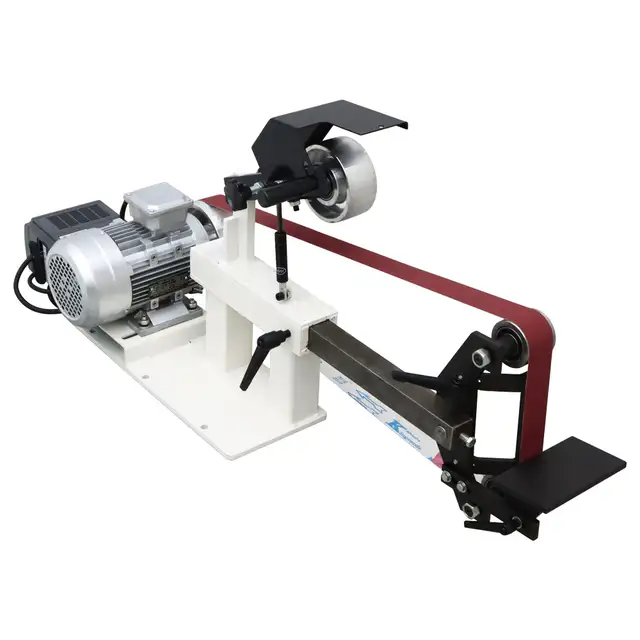 Frequency Conversion Industrial Sand Belt Machine 110V 190164 - Photo 4