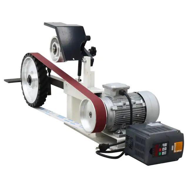 Frequency Conversion Industrial Sand Belt Machine 110V 190164 - Photo 8