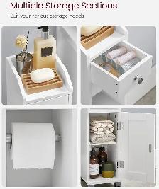 VASAGLE Slim Bathroom Storage Cabinet - Photo 3