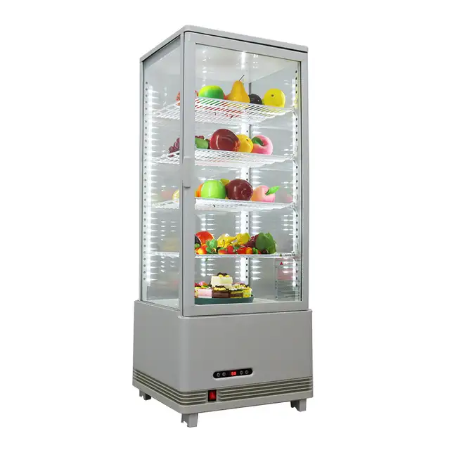 Refrigerator Glass Display Cabinet Showcase 210084 - Photo 5