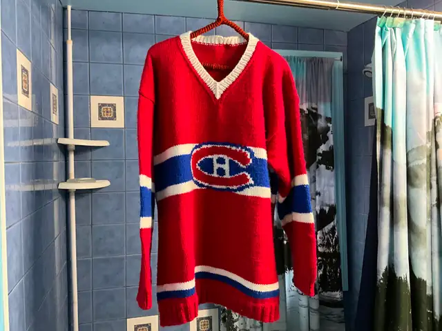 Chandail en laine - Canadien de Montréal
