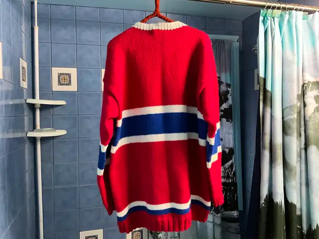 Chandail en laine - Canadien de Montréal - Photo 2