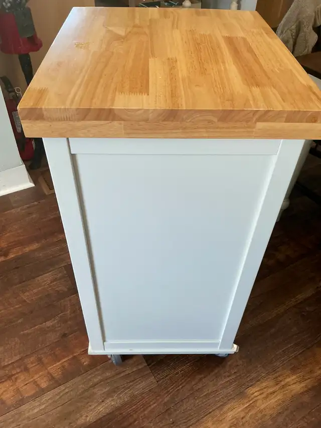 CUISINART ISLAND WITH BUTCHER BLOCK TOP - Photo 2