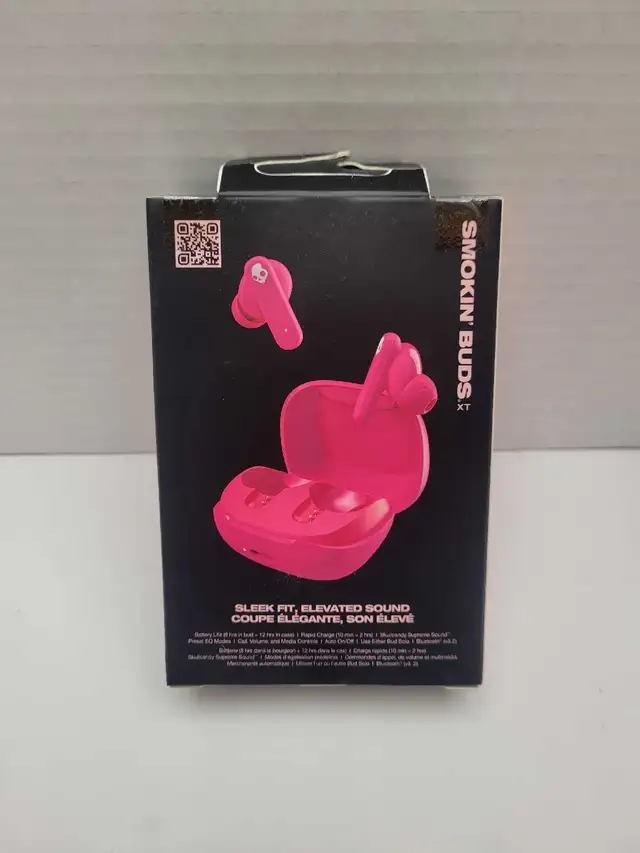 Skullcandy Smokin Buds XT Bluetooth Earbuds - Pink NEW - Photo 2