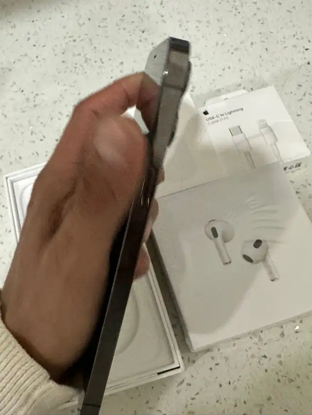 iPhone 12 PRO MAX 256GB Display changed AIRPODS PKG/DELIVERY - Photo 3