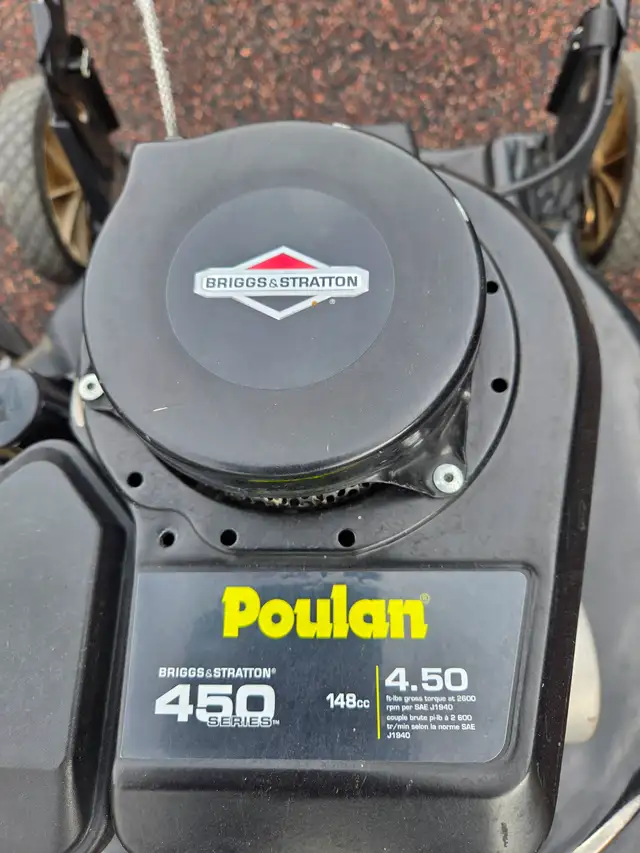 POULIN GAS LAWNMOWER