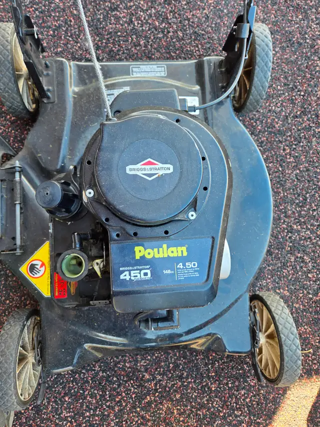 POULIN GAS LAWNMOWER - Photo 2