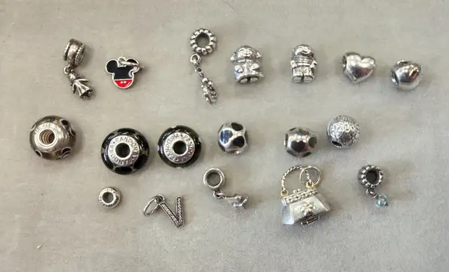 Pandora .925 Silver Jewellery Charms and Pendants
